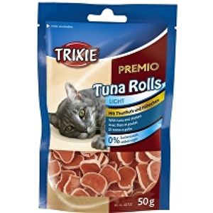 PREMIO Tuniakové rolky s tuniakom/kuracím mäsom 50g*