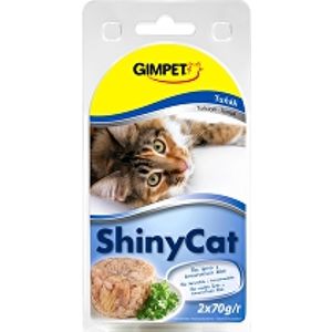 Gimpet cat cons. ShinyCat tuniak 2x70g