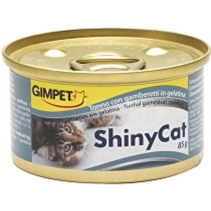 Gimpet cat cons. ShinyCat tuniak/krevety 2x70g