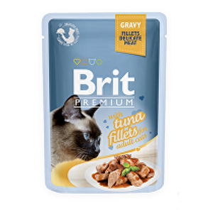 Brit Premium Cat D Fillets in Gravy With Tuna 85g