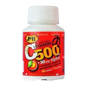 Vitamín C prírodný so šípkami JML 500mg 60tbl