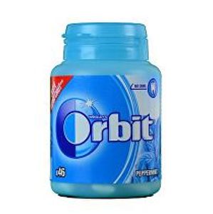 Žuvačky Orbit dražé Mätová doza 46ks