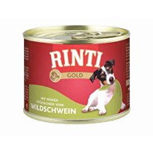 Rinti Dog Gold konzerva z diviaka 185g