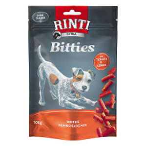 Rinti Pochúťka pre psov Extra Mini-Bits paradajka + tekvica 100g