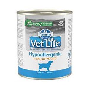Vet Life Natural Dog Cons. Hypoaller Fish&Potato 300g
