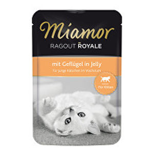 Miamor Cat Ragout Junior hydina do vrecka100g