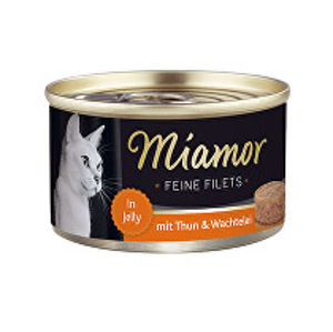 Miamor Cat Filet konzervovaný tuniak+prepeličie vajce100g