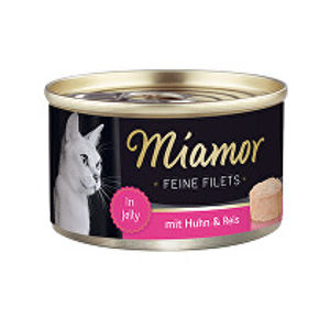 Miamor Cat Filet kuracie mäso v konzerve + ryža 100g
