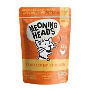 MEOWING HEADS Paw Lickin' Chicken 100g