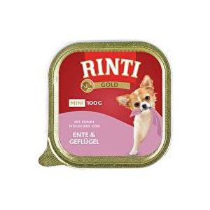 Rinti Dog vanička Gold Mini kačica + hydina 100g