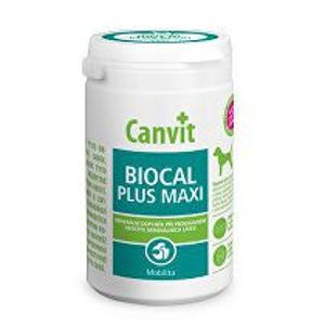 Canvit Biocal Plus MAXI s príchuťou pre psov 230g