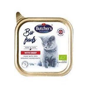 Butcher's Cat Bio s hovädzím mäsom 85g