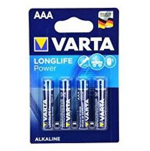 VARTA Longlife Power batérie AAA 4ks