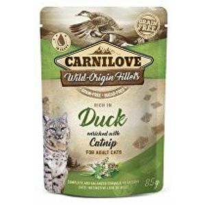 Carnilove Cat Pouch Duck Enriched & Catnip 85g