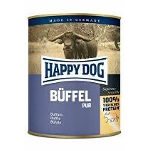 Happy Dog konzerva Buffel Pur byvolie 800g