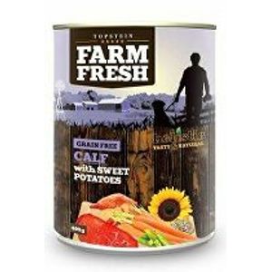 Farm Fresh Dog Calf so sladkými zemiakmi v konzerve 800g