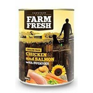 Farm Fresh Dog Chicken&Salmon with Potatoes cons 800g