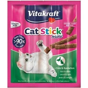 Vitakraft Cat treat Stick mini Rabb.+Duck. 3x6g