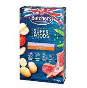 Butcher's Dog Superfoods GF jahňacie + jablko 320g