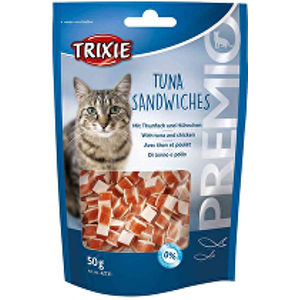 PREMIO Tuňákové sendviče s tuniakom/kuracím mäsom 50g*