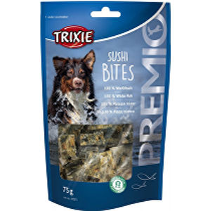 Trixie Premio SUSHI BITES rybie kocky pre psov 75g TR