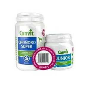 Canvit Chondro Super 230g + Canvit Junior pre psov 100g