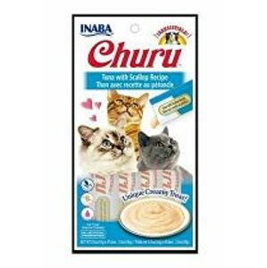 Churu Cat Tuniak s hrebenatkou 4x14g