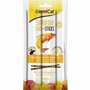 Gimcat Superfood Duo-sticks losos a mango 3ks