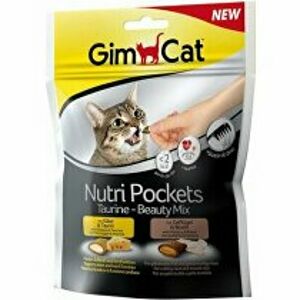 Gimcat Nutri Pockets Taurine-Beauty MIX 150g