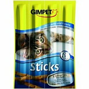 Gimpet Pochúťka Sticks losos + pstruh 4ks