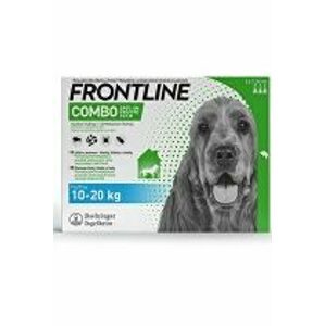 FRONTLINE COMBO spot-on pre psov M (10-20kg)-3x1,34ml