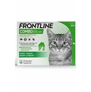 FRONTLINE COMBO spot-on pre mačky - 3x0,5 ml