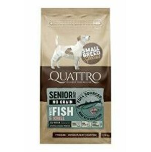QUATTRO Dog Dry SB Senior/Diet Fish & Grill 1,5kg