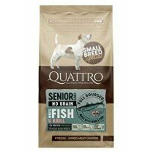 QUATTRO Dog Dry SB Senior/Diet Fish & Grill 7kg