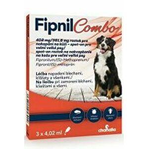 Fipnil Combo 402/361,8 mg XL Dog Spot-on 3x4,02 ml