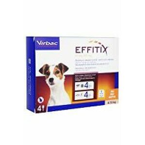 Effitix pre psov Spot-on S (4-10 kg )4 pipety