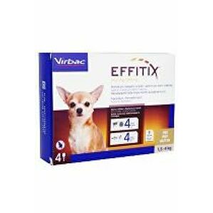 Effitix pre psov Spot-on XS (1,5-4 kg )4 pipety