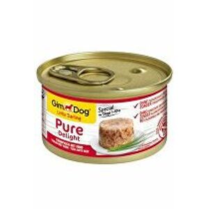 Gimdog Pure delight cons. tuniak s hovädzím mäsom 85g