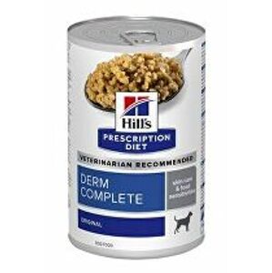 Hill's Can. PD Derm Complete Cons. 370g NOVINKA