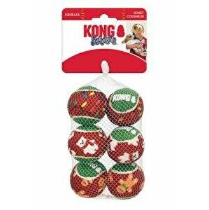 Kong hračky pre psov Vianočné loptičky S Kruuse 6ks