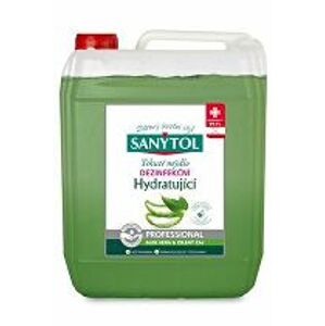 SANYTOL Dezinfekčné mydlo hydratačné PROFESSIONAL 5l
