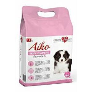 Plienky pre psov Aiko Soft Plienky 36x52cm 12ks