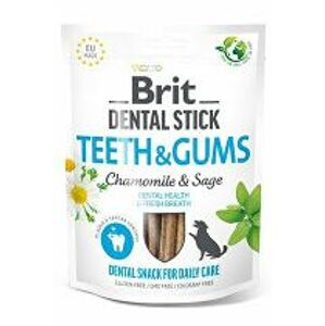 Brit Dog Dental Stick Teeth&Gums Chamomile&Sage 7ks