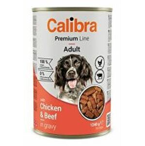 Calibra Dog Premium Cons. with Chicken&Beef 1240g