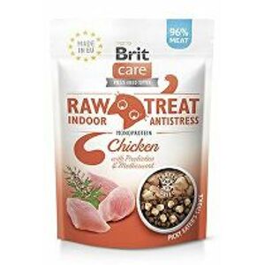 Brit Raw Treat Cat Indoor&Antistress, kuracie mäso 40g