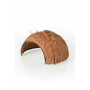 Kokosová skořápka s otvorem