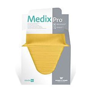 Podložka MedixPro skládaná v boxu 33x48cm, 80ks žlutá