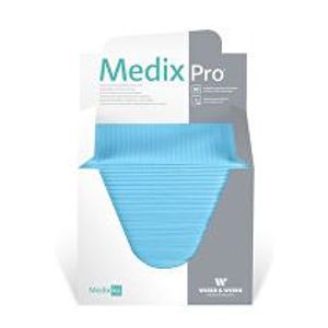 MedixPro Skladacia podložka v krabici 33x48cm, 80ks modrá