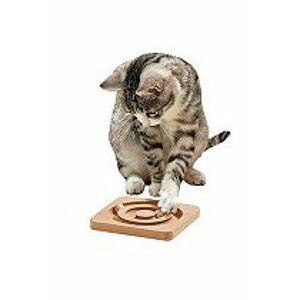 KARLIE Hračka mačka interaktívna hra Okrúhla asi 19x19