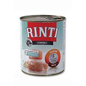 Rinti Dog Sensible konzerva kuracie mäso + ryža 800g